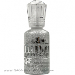 Nuvo-Glitter Drops 1.3oz-Silver Moon